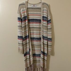 Size S cardigan, brand “Is 2” on tag